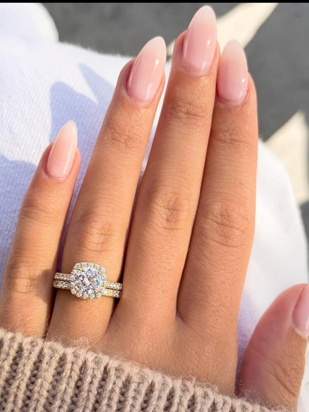 Gold ring set